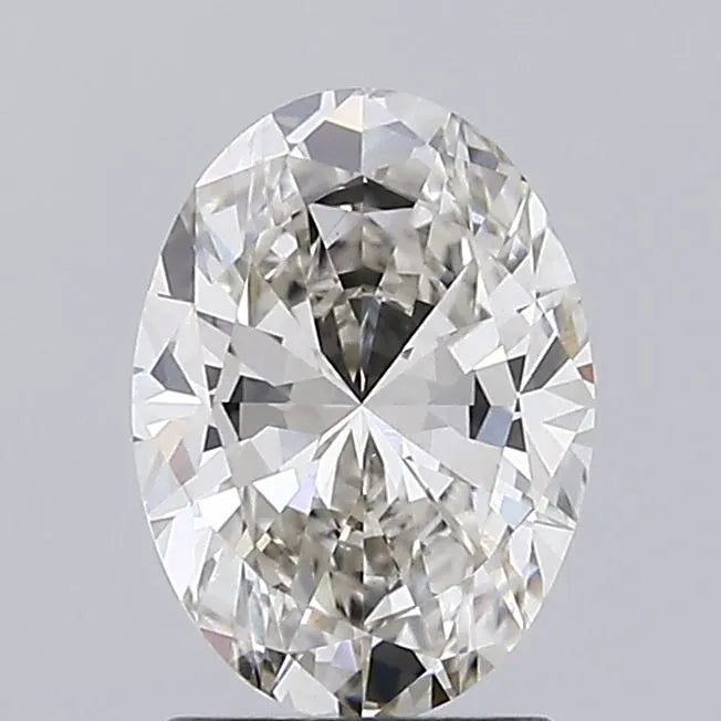 1.53ct Oval Lab Grown Diamond (Colour H, Clarity VS1, IGI Certified)