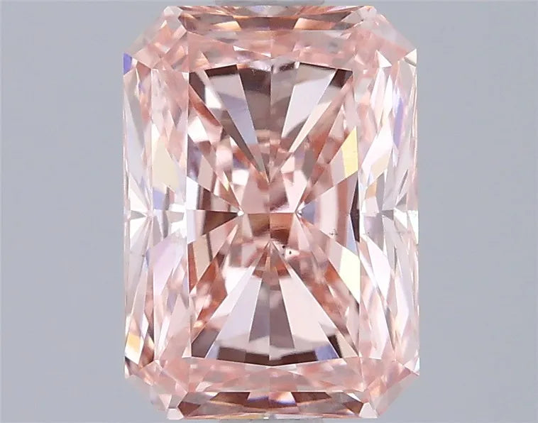 1.53ct Radiant Lab Grown Diamond (Colour Fancy Vivid Pink, Clarity VS2, IGI Certified)
