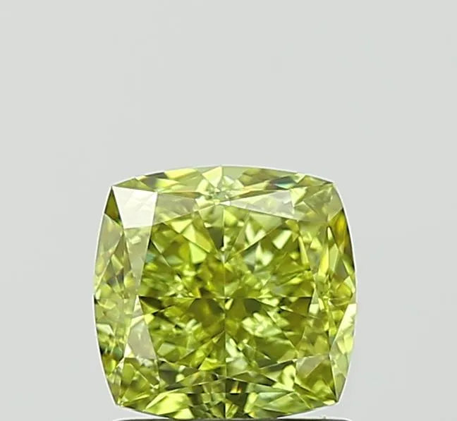 1.54ct Cushion modified Lab Grown Diamond (Colour Faint Yellowish Yellow, Clarity VVS2, Cut GD, IGI Certified)