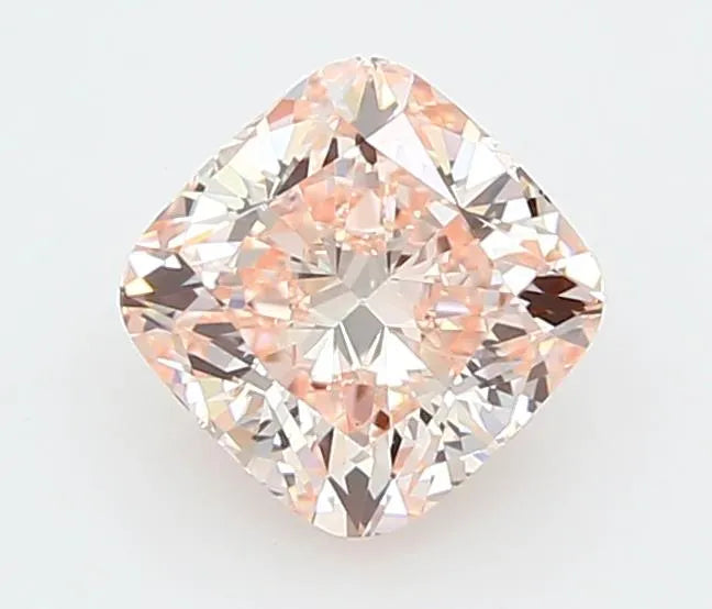 1.54ct Cushion modified Lab Grown Diamond (Colour Fancy Intense Pink, Clarity VVS2, IGI Certified)