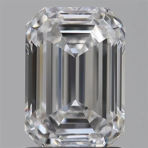 1.54ct Emerald Lab Grown Diamond (Colour D, Clarity VVS1, IGI Certified)