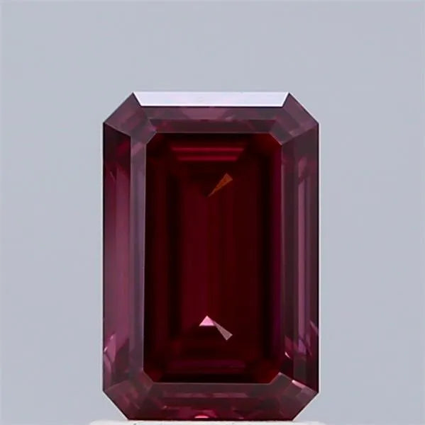 1.54ct Emerald Lab Grown Diamond (Colour Fancy Deep Pink, Clarity VS2, IGI Certified)