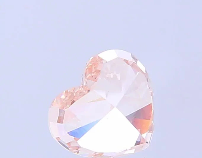 1.54ct Heart Lab Grown Diamond (Colour Fancy Brown, Clarity VS2, IGI Certified)