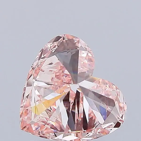 1.54ct Heart Lab Grown Diamond (Colour Fancy Intense Pink, Clarity VS1, IGI Certified)