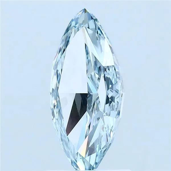 1.54ct Marquise Lab Grown Diamond (Colour Fancy Intense Blue, Clarity VVS2, IGI Certified)