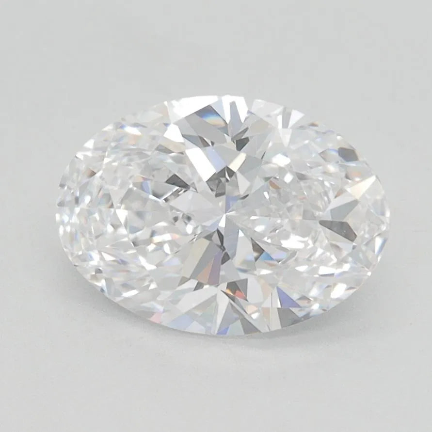 1.54ct Oval Lab Grown Diamond (Colour D, Clarity IF, IGI Certified)