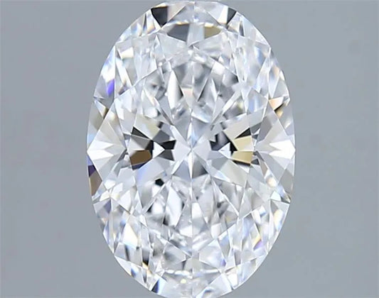 1.54ct Oval Lab Grown Diamond (Colour D, Clarity VVS1, IGI Certified)
