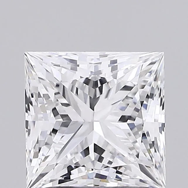 1.54ct Princess Lab Grown Diamond (Colour E, Clarity VVS2, IGI Certified)