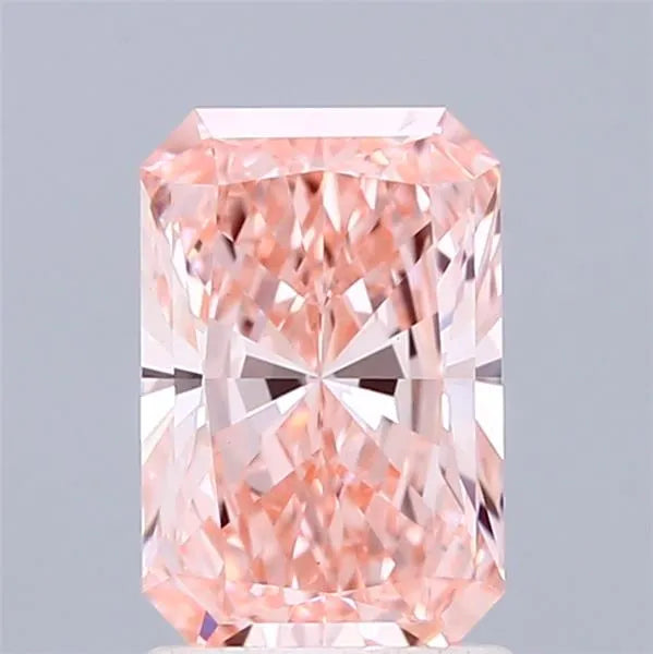 1.54ct Radiant Lab Grown Diamond (Colour Fancy Vivid Pink, Clarity VS1, IGI Certified)