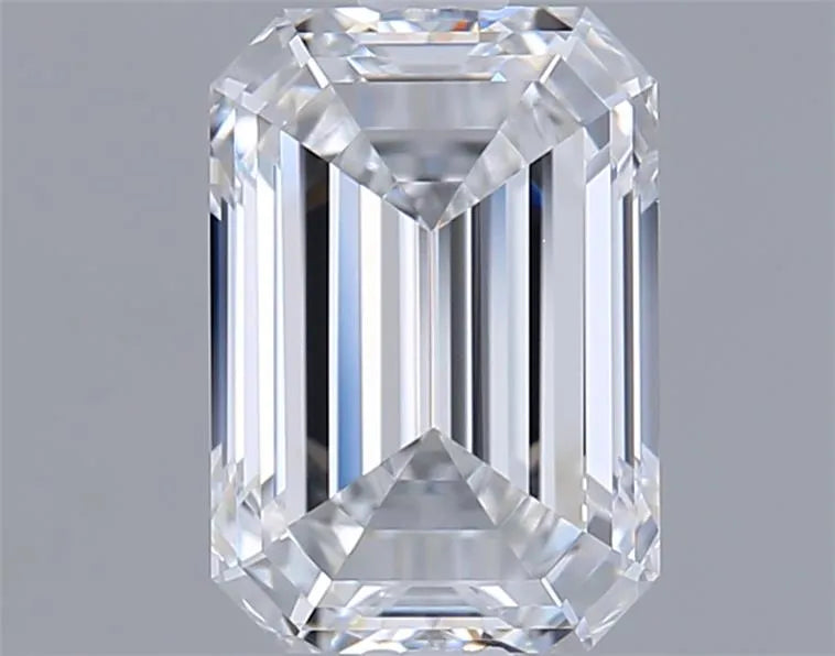 1.55ct Emerald Lab Grown Diamond (Colour D, Clarity VVS1, IGI Certified)