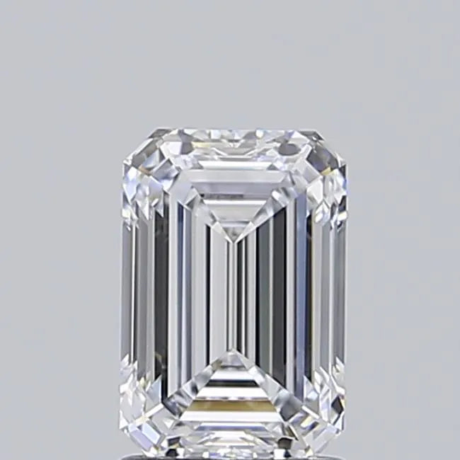 1.55ct Emerald Lab Grown Diamond (Colour E, Clarity IF, IGI Certified)