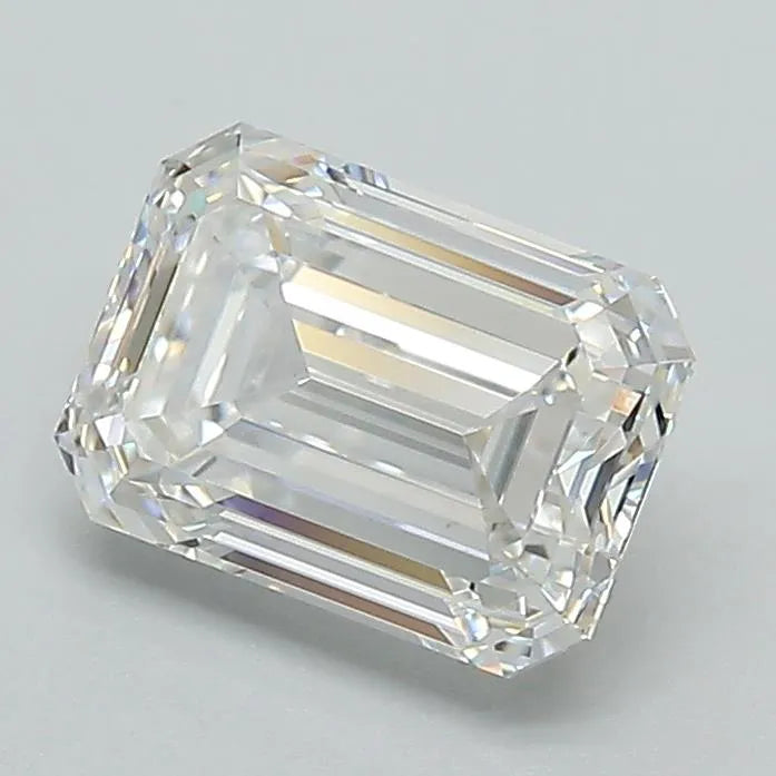 1.55ct Emerald Lab Grown Diamond (Colour E, Clarity VVS2, IGI Certified)