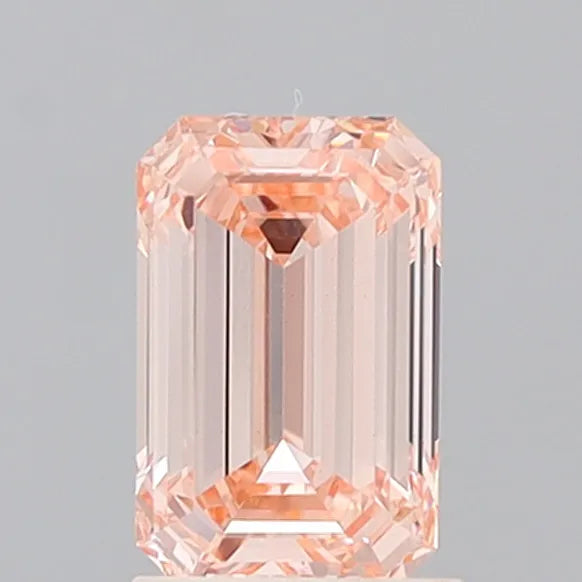 1.55ct Emerald Lab Grown Diamond (Colour Fancy Intense Pink, Clarity VS1, IGI Certified)