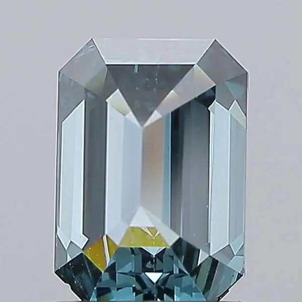 1.55ct Emerald Lab Grown Diamond (Colour Fancy Vivid Green Blue, Clarity VS1, IGI Certified)