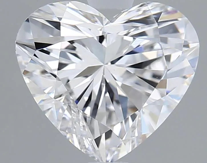 1.55ct Heart Lab Grown Diamond (Colour F, Clarity VVS2, IGI Certified)