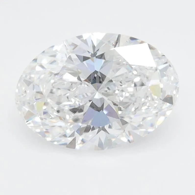 1.55ct Oval Lab Grown Diamond (Colour D, Clarity IF, IGI Certified)