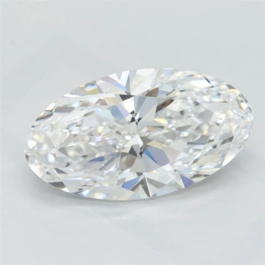 1.55ct Oval Lab Grown Diamond (Colour D, Clarity IF, IGI Certified)