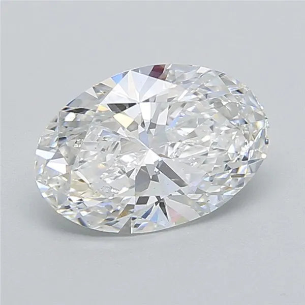1.55ct Oval Lab Grown Diamond (Colour D, Clarity VS2, IGI Certified)