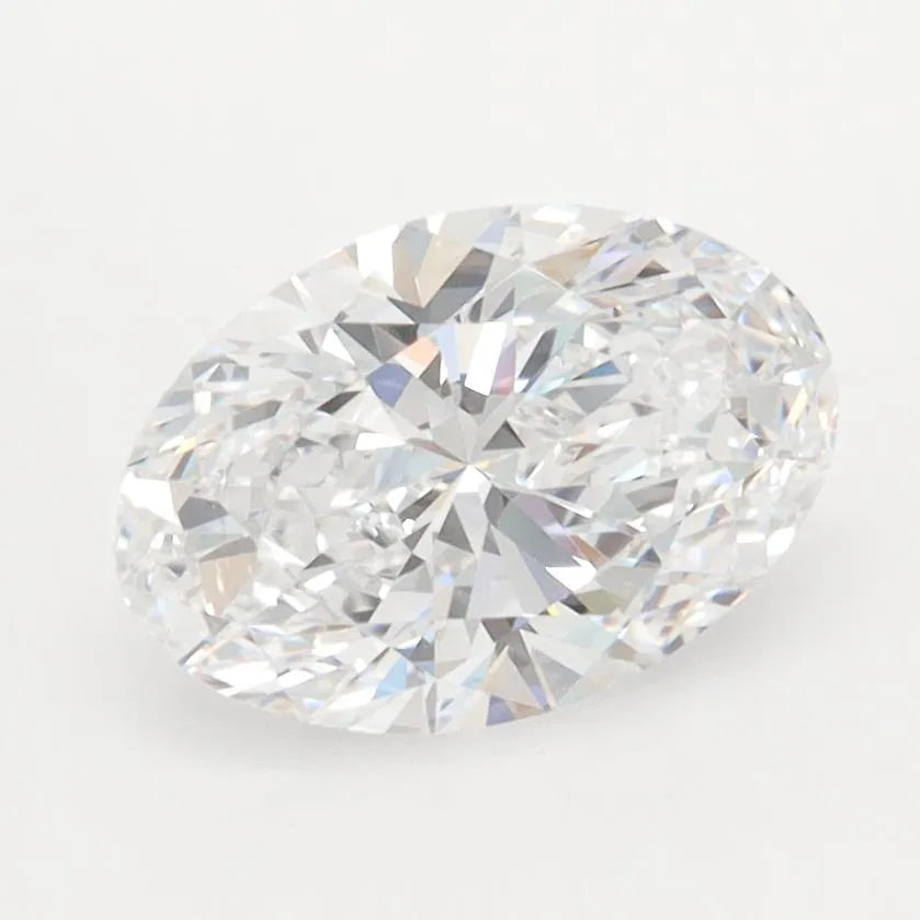 1.55ct Oval Lab Grown Diamond (Colour D, Clarity VVS1, IGI Certified)