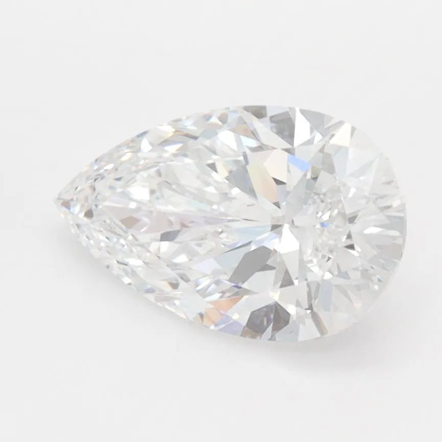 1.55ct Pear Lab Grown Diamond (Colour D, Clarity IF, IGI Certified)