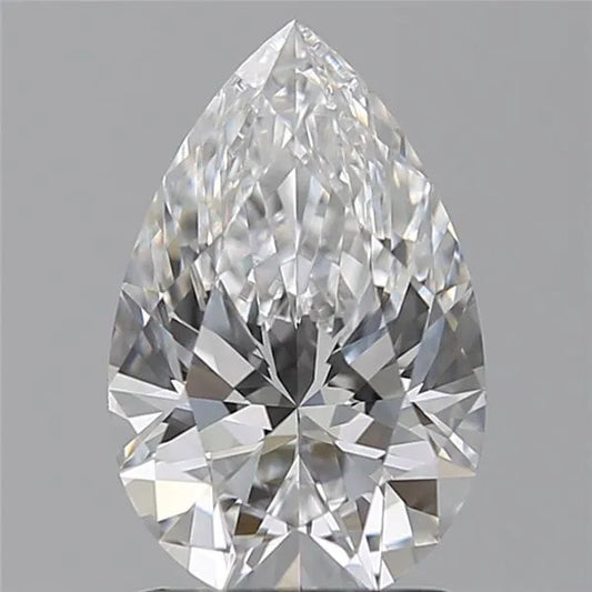1.55ct Pear Lab Grown Diamond (Colour D, Clarity VVS1, IGI Certified)
