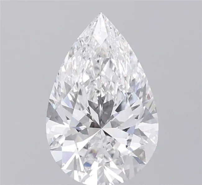 1.55ct Pear Lab Grown Diamond (Colour D, Clarity VVS2, IGI Certified)