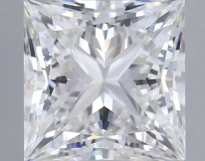 1.55ct Princess Lab Grown Diamond (Colour E, Clarity IF, IGI Certified)