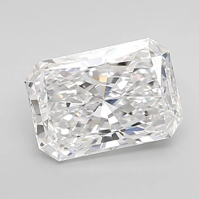 1.55ct Radiant Lab Grown Diamond (Colour D, Clarity IF, Cut EX, IGI Certified)