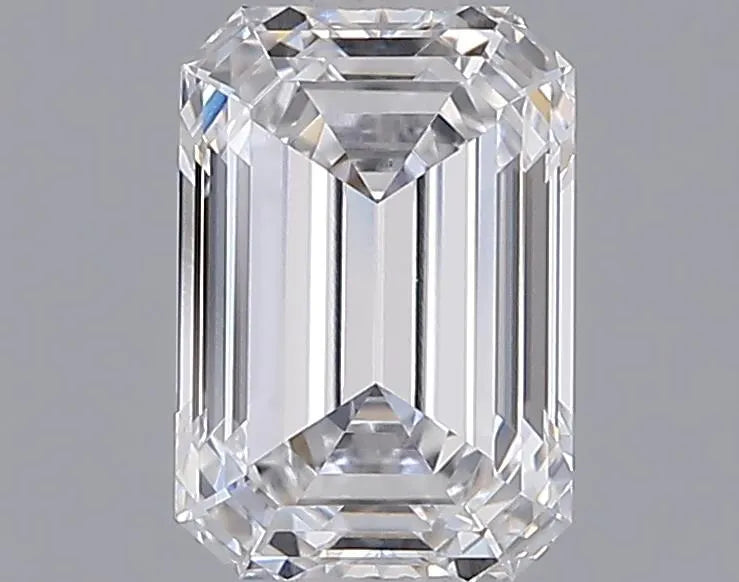 1.56ct Emerald Lab Grown Diamond (Colour D, Clarity FL, IGI Certified)