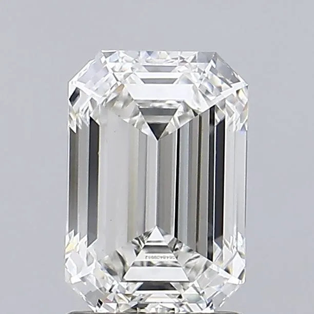 1.56ct Emerald Lab Grown Diamond (Colour G, Clarity VS1, IGI Certified)