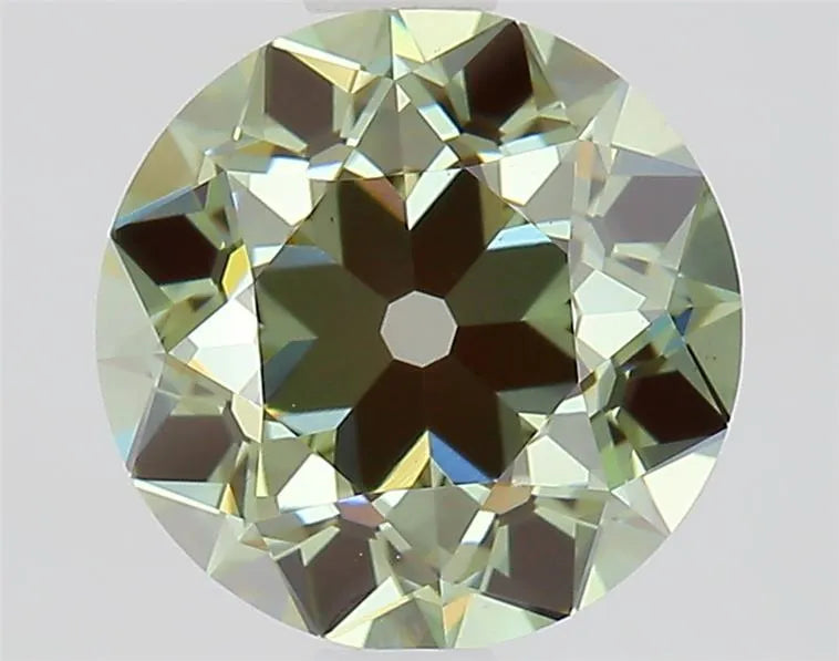 1.56ct European cut Lab Grown Diamond (Colour Fancy Intense Green, Clarity VS1, IGI Certified)