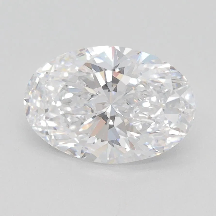 1.56ct Oval Lab Grown Diamond (Colour D, Clarity IF, IGI Certified)