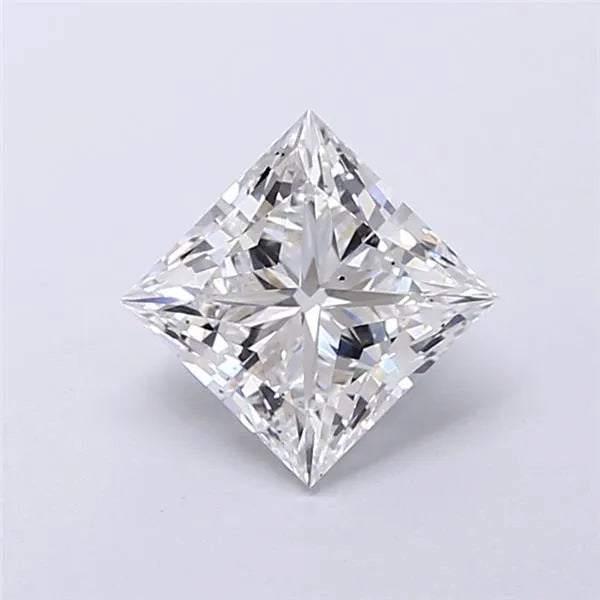 1.56ct Princess Lab Grown Diamond (Colour E, Clarity VS2, IGI Certified)