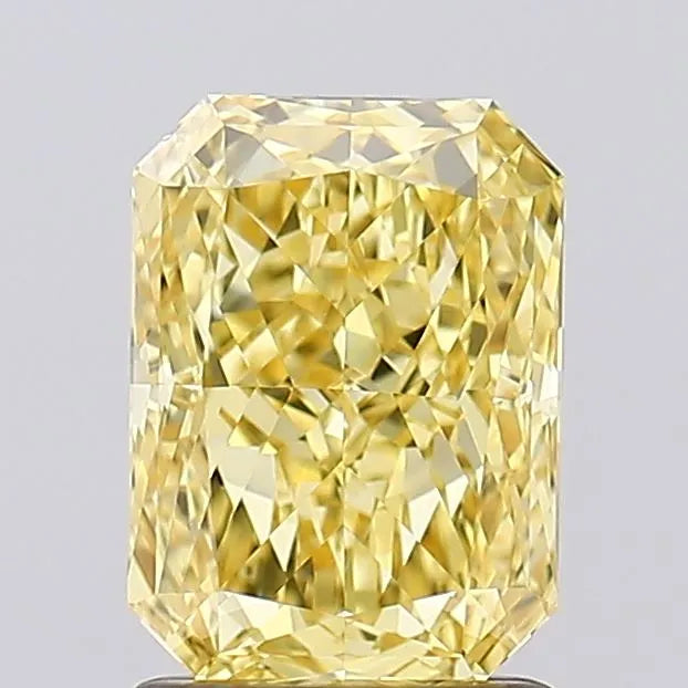 1.56ct Radiant Lab Grown Diamond (Colour Fancy Intense Yellow, Clarity VVS2, IGI Certified)