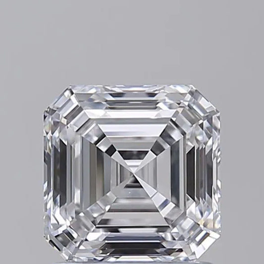1.56ct Square emerald Lab Grown Diamond (Colour D, Clarity IF, IGI Certified)