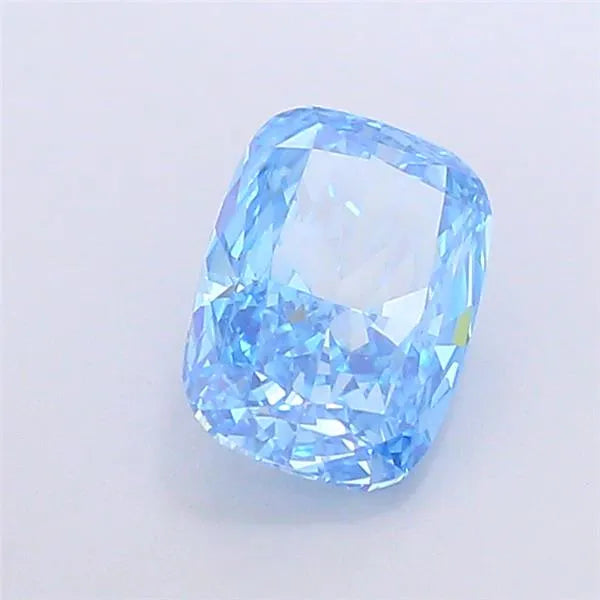 1.57ct Cushion modified Lab Grown Diamond (Colour Fancy Vivid Blue, Clarity VS1, IGI Certified)