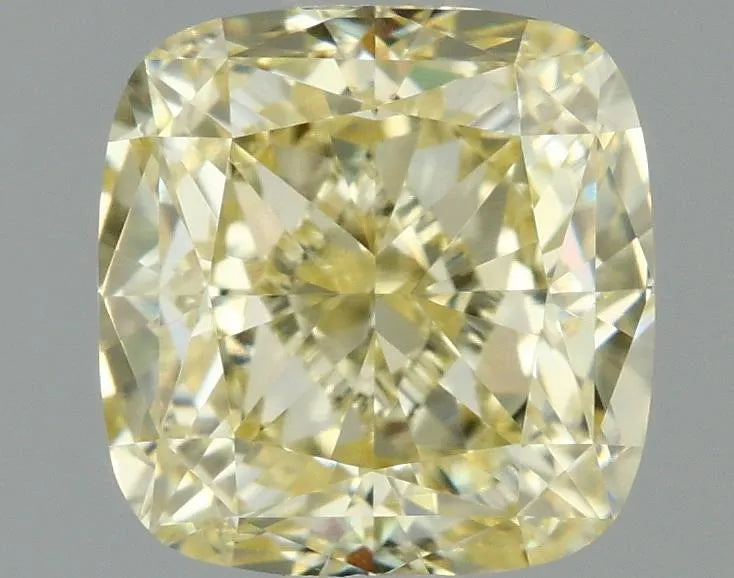 1.57ct Cushion modified Lab Grown Diamond (Colour Fancy Yellow, Clarity VVS2, IGI Certified)