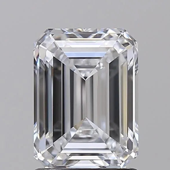 1.57ct Emerald Lab Grown Diamond (Colour D, Clarity VVS2, GIA Certified)