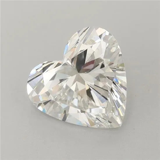 1.57ct Heart Lab Grown Diamond (Colour F, Clarity VVS2, IGI Certified)
