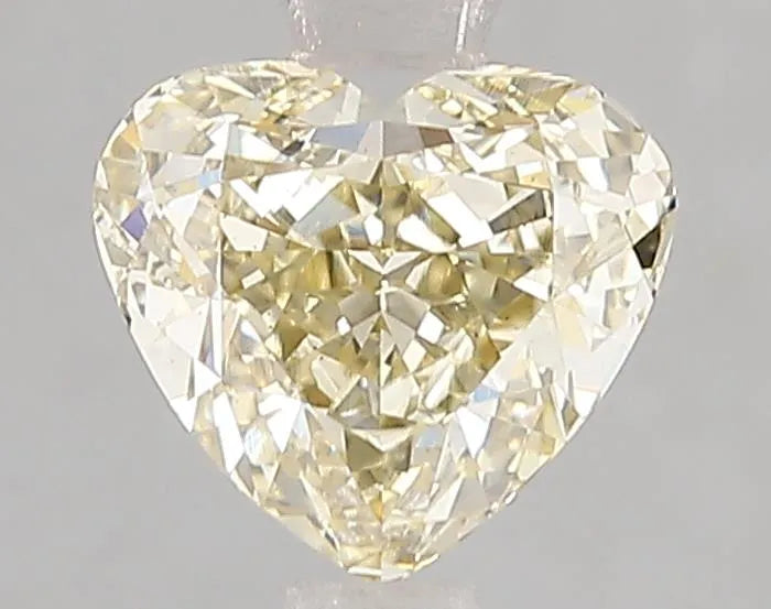 1.57ct Heart Lab Grown Diamond (Colour Fancy Light Yellow, Clarity VS1, Cut GD, IGI Certified)