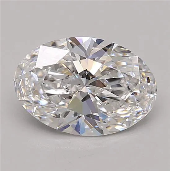 1.57ct Oval Lab Grown Diamond (Colour D, Clarity VVS1, GIA Certified)