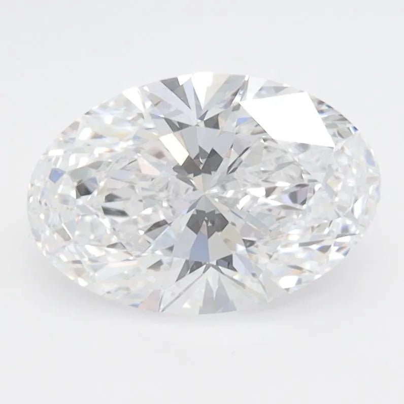 1.57ct Oval Lab Grown Diamond (Colour D, Clarity VVS1, IGI Certified)