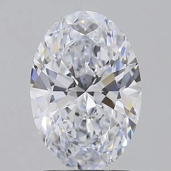 1.57ct Oval Lab Grown Diamond (Colour E, Clarity IF, IGI Certified)