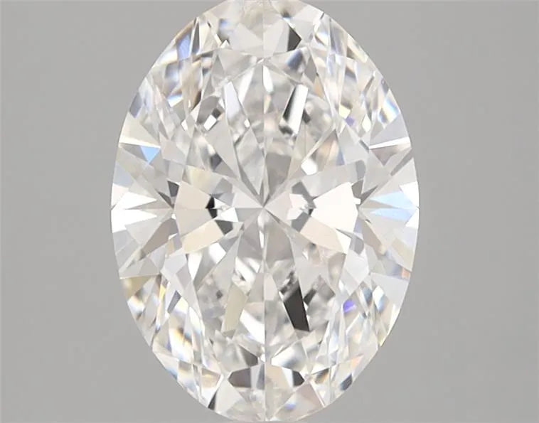1.57ct Oval Lab Grown Diamond (Colour E, Clarity VVS2, GIA Certified)