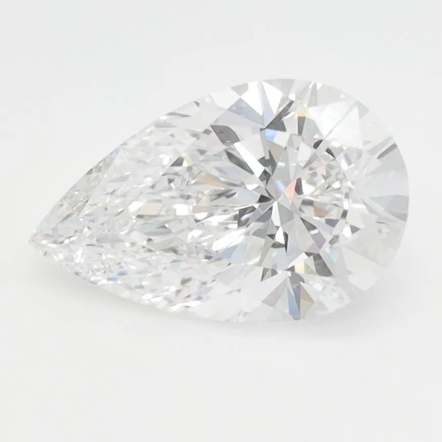 1.57ct Pear Lab Grown Diamond (Colour D, Clarity VVS1, IGI Certified)