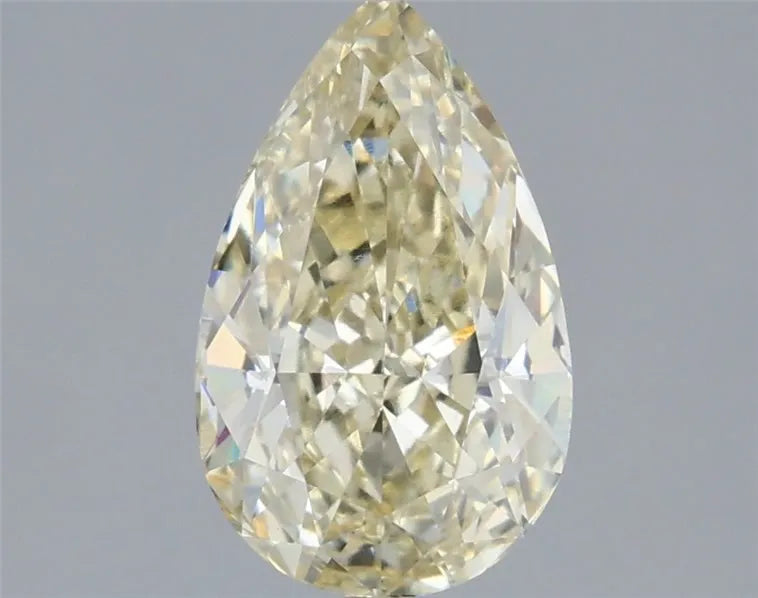 1.57ct Pear Lab Grown Diamond (Colour Fancy Light Yellow, Clarity VS1, IGI Certified)