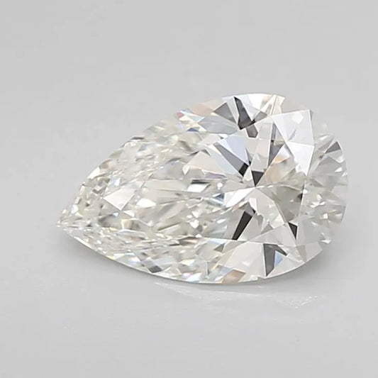 1.57ct Pear Lab Grown Diamond (Colour H, Clarity VVS2, Cut EX, IGI Certified)