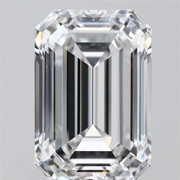1.58ct Emerald Lab Grown Diamond (Colour D, Clarity VVS2, IGI Certified)