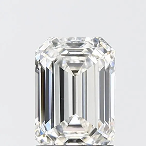 1.58ct Emerald Lab Grown Diamond (Colour F, Clarity VVS2, IGI Certified)