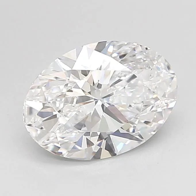 1.58ct Oval Lab Grown Diamond (Colour D, Clarity FL, IGI Certified)